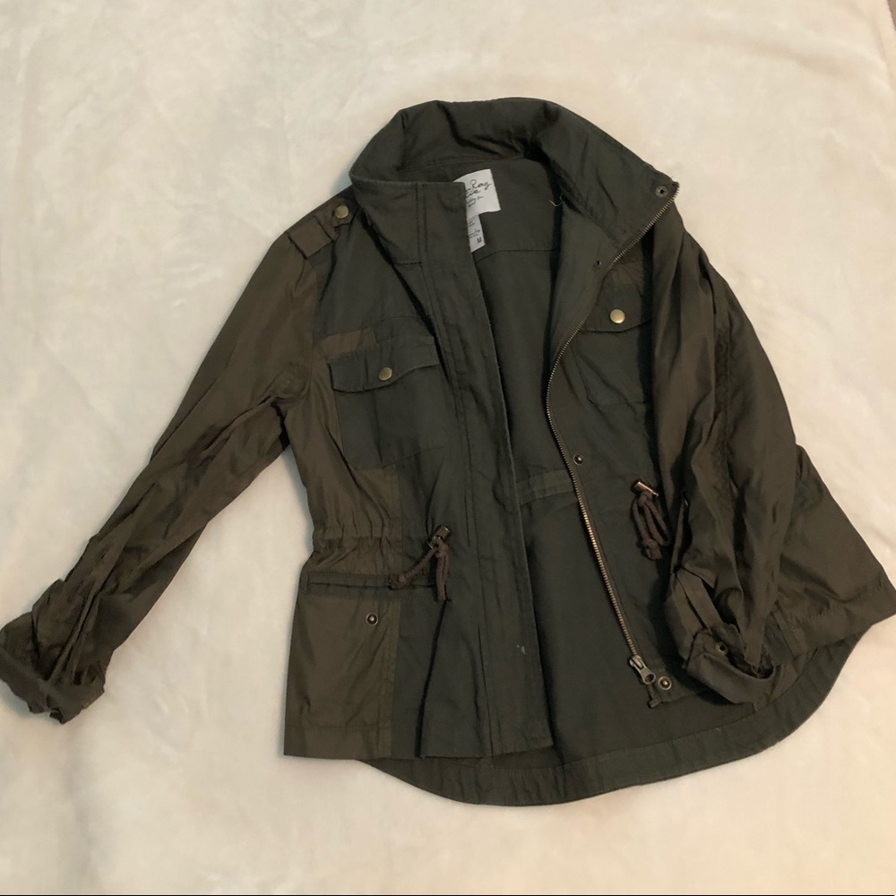 Army green jacket